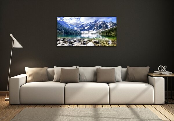 Foto obraz fotografie na skle Mořské oko Tatry osh-84961137