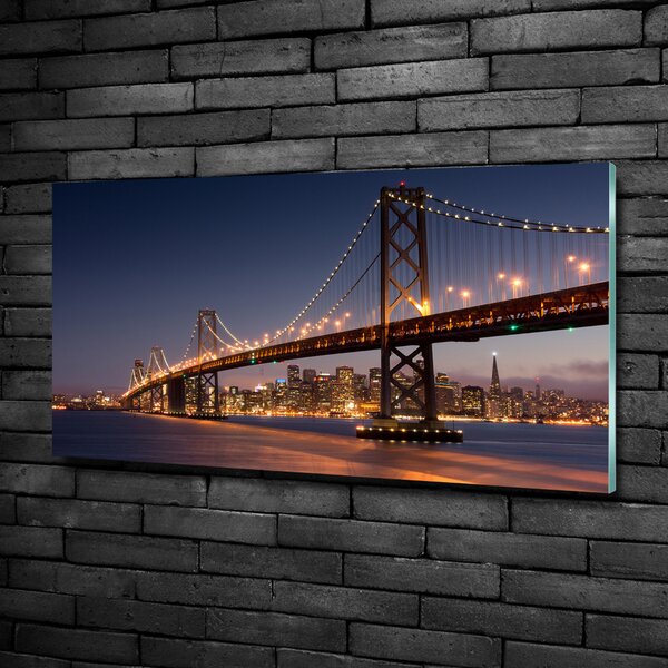 Foto obraz fotografie na skle Most San Francisco osh-84925741