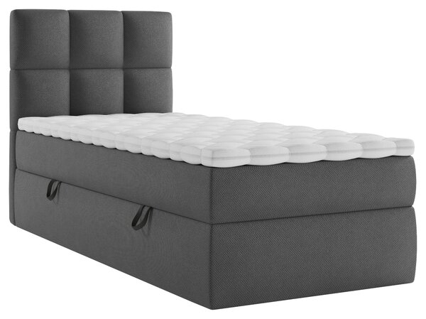 AMERICKÁ POSTEL, 90/200 cm, antracitová MID.YOU, Online Only