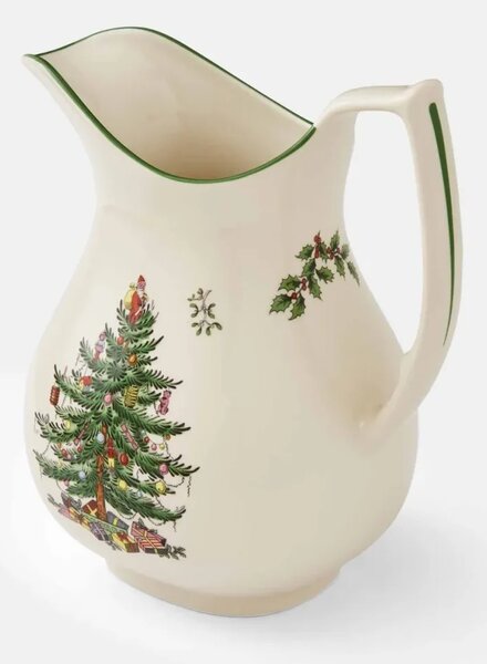 Velký porcelánový džbán Retro vánoční stromek 1400 ml