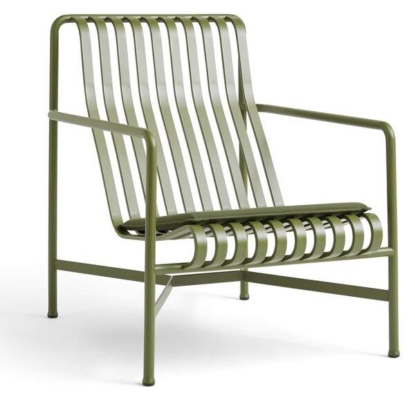 Venkovní sedák Palissade Olive 52,5 × 48 cm
