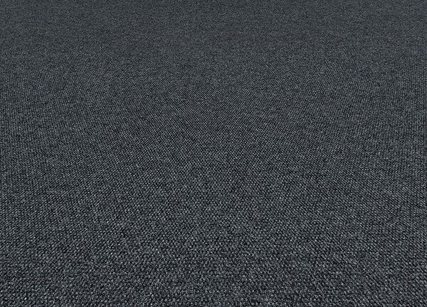 Breno Metrážový koberec REWIND 900 Braille Popcorn 2266 antracitový, šíře 400 cm