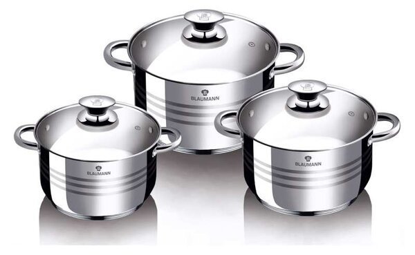 Sada nádobí nerez 6 ks Gourmet line