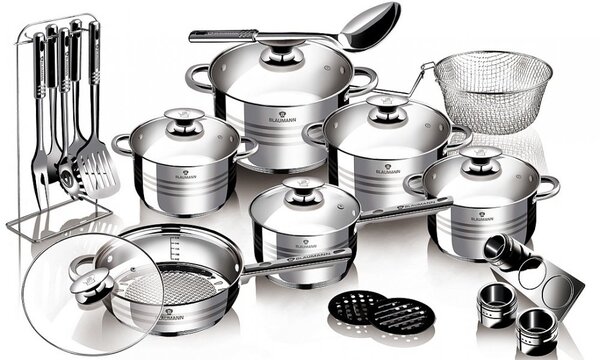 Sada nádobí nerez 27 ks Jumbo Gourmet Line