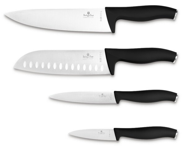 Sada nožů nerez 4 ks Matte Black Collection
