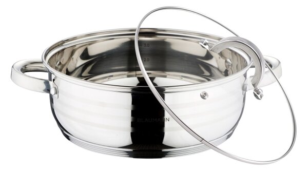 Pekáč / kastrol s poklicí nerez 20 cm Gourmet Line