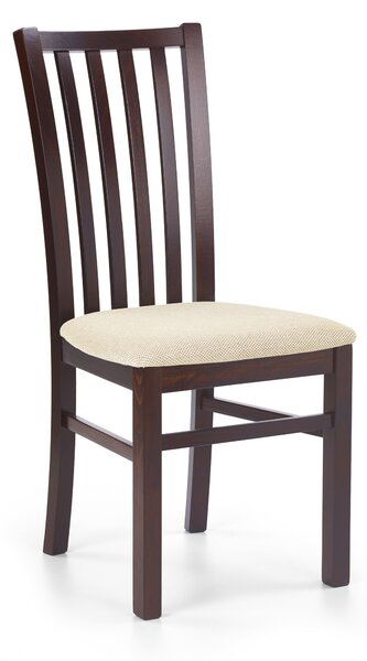 Jídelní židle GERARD7 tmavý ořech/torent beige