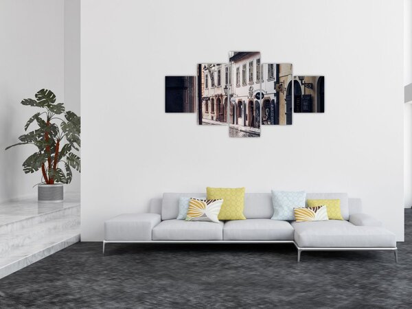 Obraz - Pražská ulička (125x70 cm)