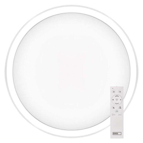 EMOS Chytré LED svítidlo GoSmart, přisazené, kruhové, 30W, CCT, stmívatelné, WiFi