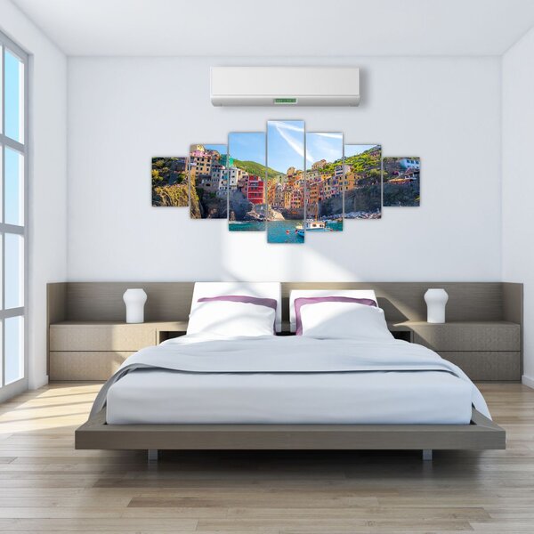 Obraz - Na Středozemním moři (210x100 cm)