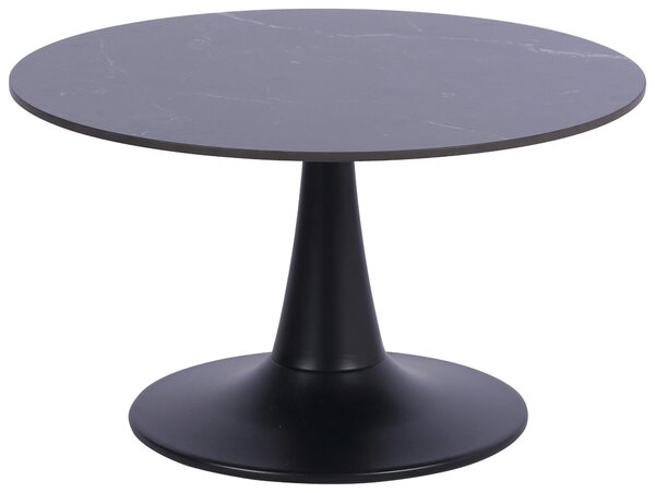 KONFERENČNÍ STOLEK, černá, kov, keramika, 70/70/40 cm Stylife - Konferenční stolky