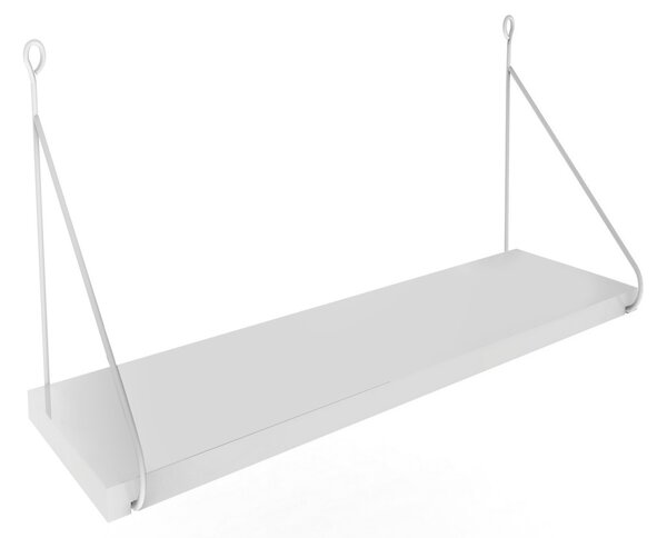Kalune Design Nástěnná police ARMONI III 72 cm bílá