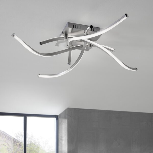 STROPNÍ LED SVÍTIDLO, 78/78/17 cm - Stropní svítidla