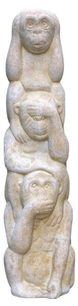Socha tří opic 52 cm