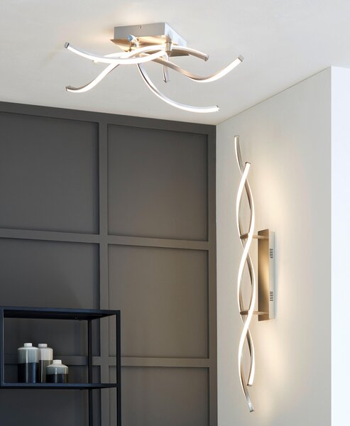 STROPNÍ LED SVÍTIDLO, 78/78/17 cm - Stropní svítidla
