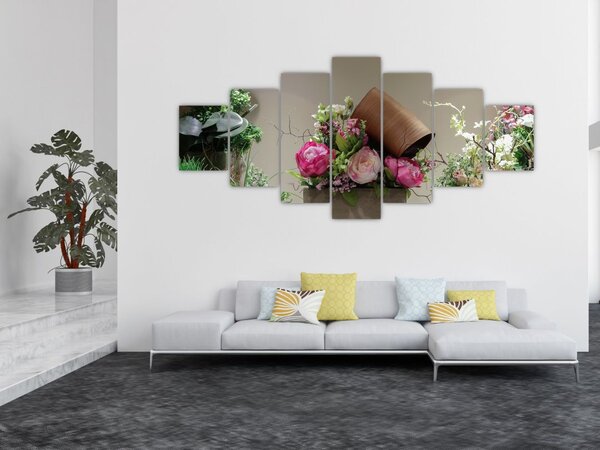 Obraz - Růže pro tebe (210x100 cm)