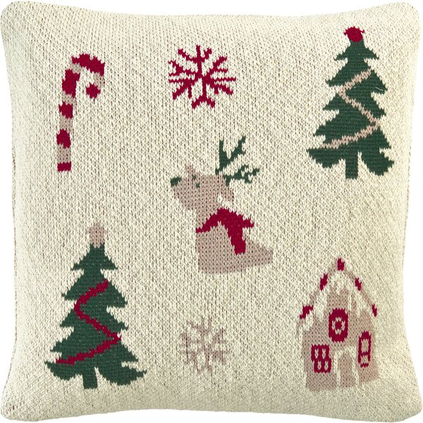Vánoční povlak na polštář MERRY DAYS 45 × 45 cm, 100% bavlna – Sander