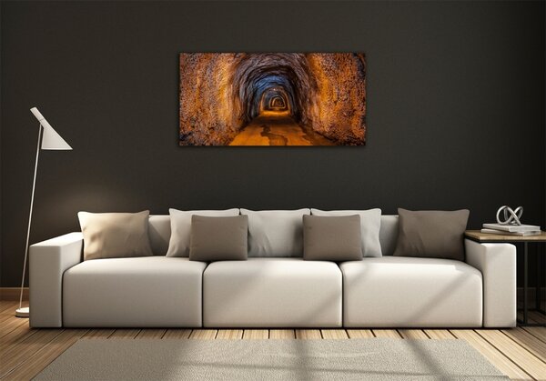 Foto obraz skleněný horizontální Podzemní tunel osh-85458892