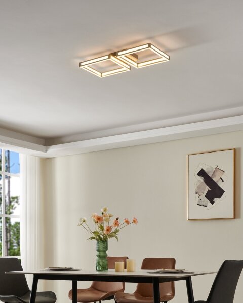 Eglo 99785 - LED Stropní svítidlo ALTAFLOR 2xLED/11,2W/230V matný chrom