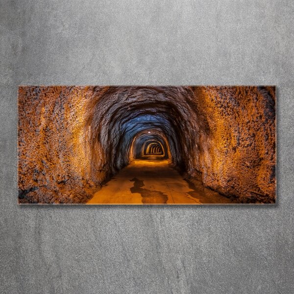 Foto obraz skleněný horizontální Podzemní tunel osh-85458892