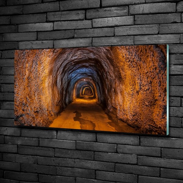 Foto obraz skleněný horizontální Podzemní tunel osh-85458892