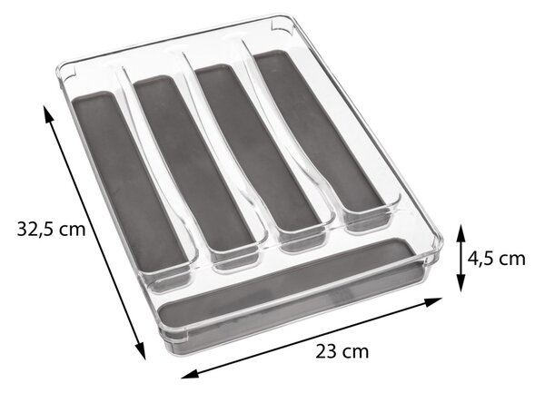 5five Simply Smart Příborník Clean s 5 přihrádkami 32x23 cm