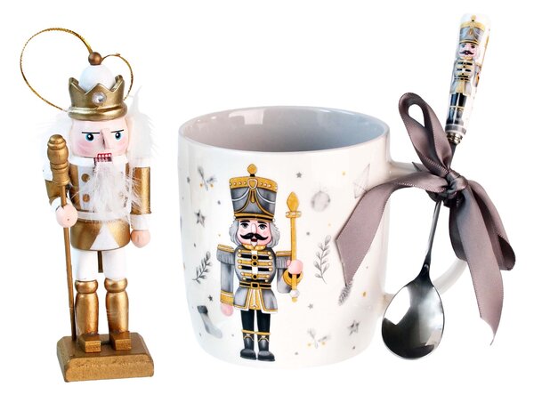Toro Vánoční dárkový set 3ks hrnek, figurka, lžička
