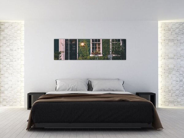 Obraz - Doma z projíždky (170x50 cm)