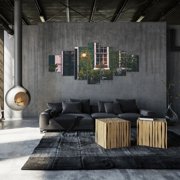 Obraz - Doma z projíždky (210x100 cm)