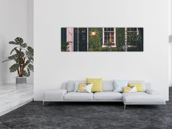 Obraz - Doma z projíždky (170x50 cm)