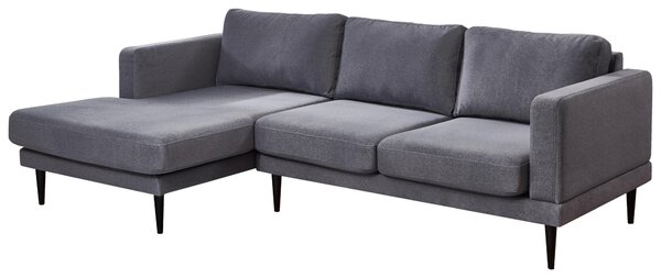 ROHOVÁ SEDAČKA, textil, šedá Carryhome - Sedací soupravy, Online Only