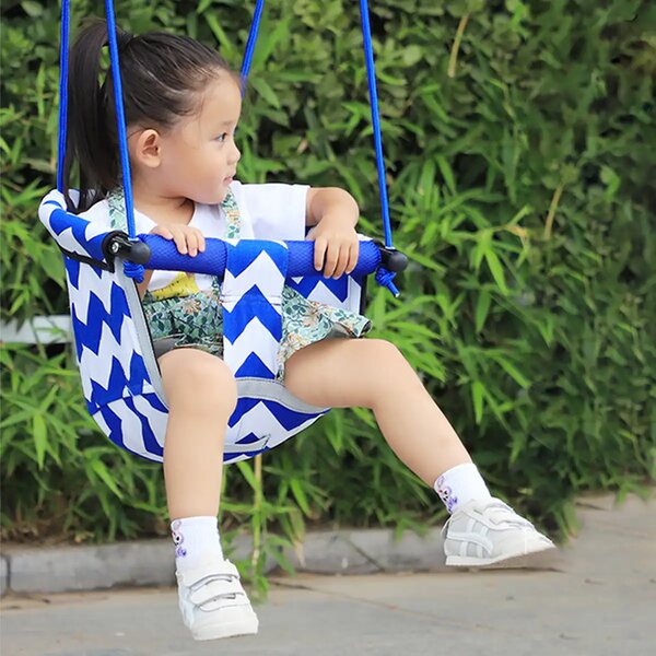 Swingjoy™ Závěsná Dětská Houpačka S Napínací Tyčí