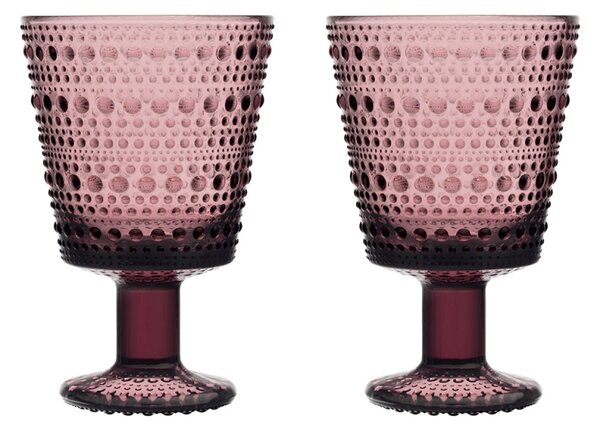 Iittala Sklenice Kastehelmi 0,26l, 2ks, růžové calluna