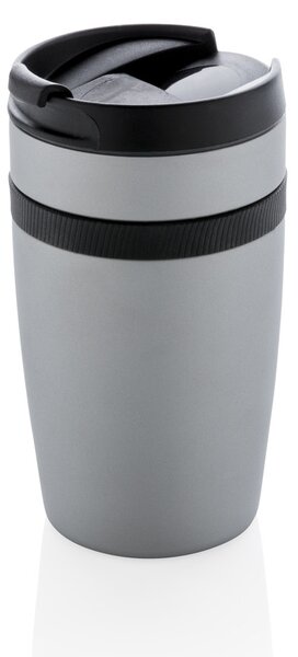 Termohrnek do kávovaru Sierra, 280 ml, XD Design, stříbrný
