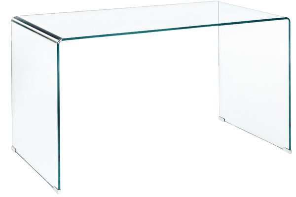 -25 % Dny MOMENTI– Bizzotto Skleněný pracovní stůl Iride 126 x 70 cm