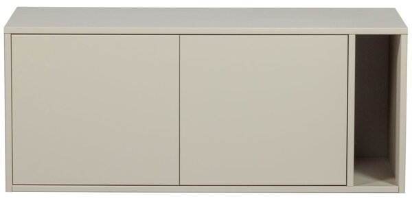 -25 % Dny MOMENTI– WOOOD Béžový dřevěný TV stolek Settle Down 108 x 44 cm