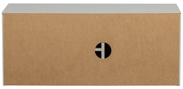 -25 % Dny MOMENTI– WOOOD Béžový dřevěný TV stolek Settle Down 108 x 44 cm