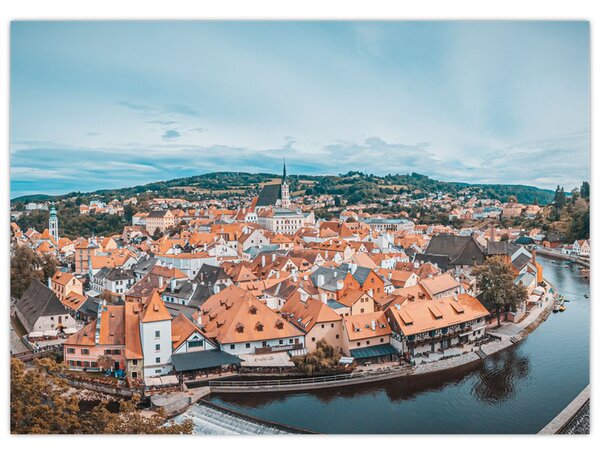 Obraz - Český Krumlov (70x50 cm)