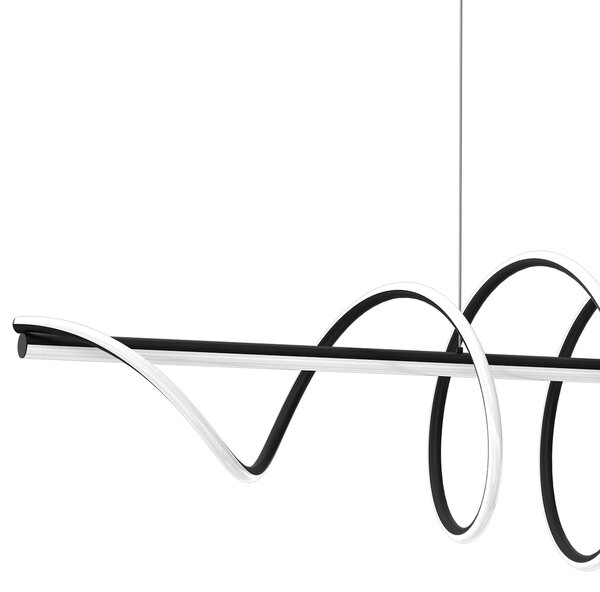 Závěsné LED svítidlo Twist, 1x LED 90w, 4000k, b