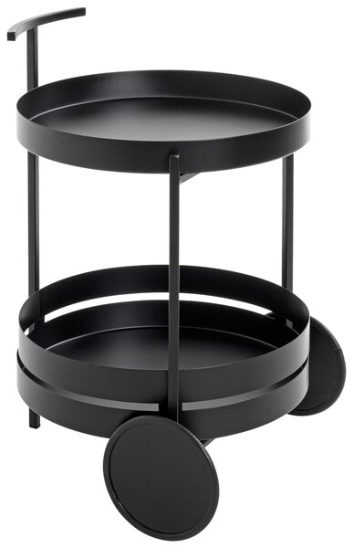 SERVÍROVACÍ VOZÍK, černá, 42/42/61 cm - Barové vozíky, Online Only