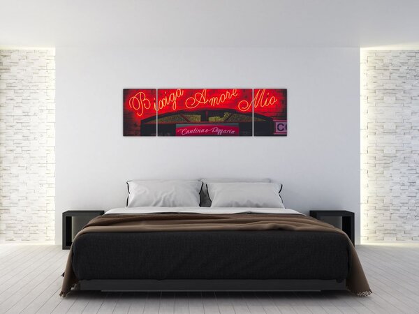Obraz - Amore Mio (170x50 cm)