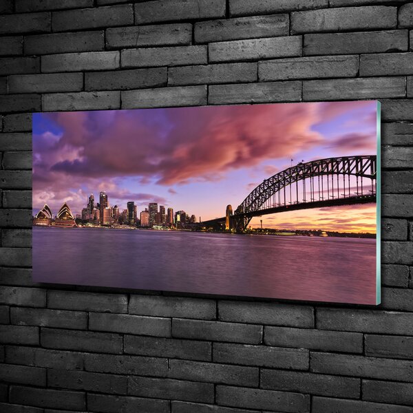 Fotoobraz na skle Most Sidney osh-86410877