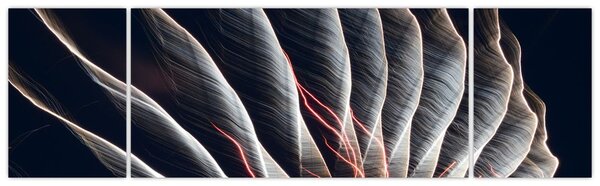 Obraz - Světelný výboj (170x50 cm)