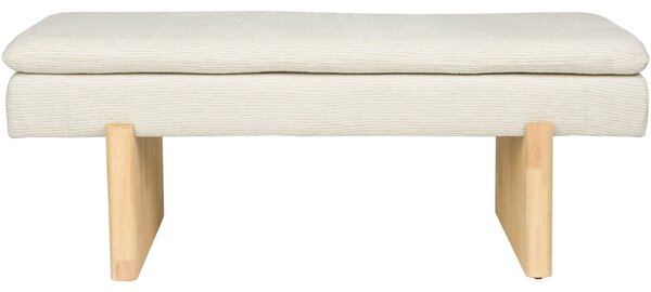 Housecraft Living Šedá čalouněná lavice Jappo 120 cm
