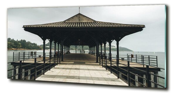 Foto obraz fotografie na skle Molo Hongkong osh-86683294