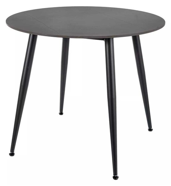 Jídelní stůl Rion - průměr 90 cm, černá