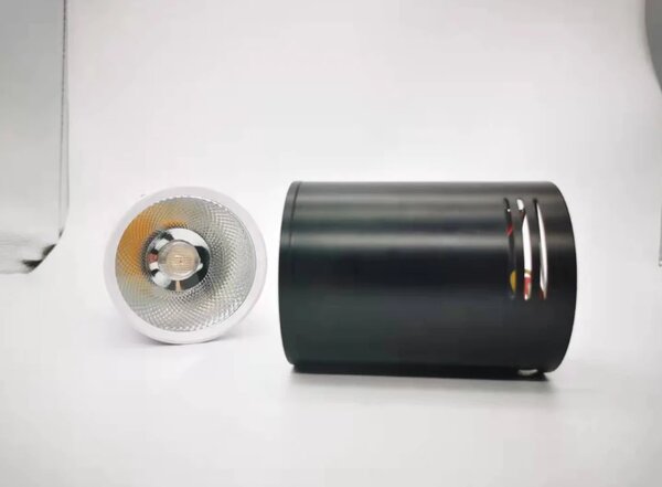 LED bodové svítidlo Minalox D75, 8W, CCT 2000-6000K, 24V Barva: Černá
