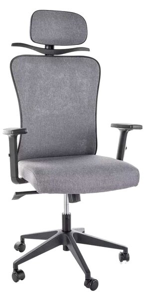 Kancelářská židle Valrose II, šedá