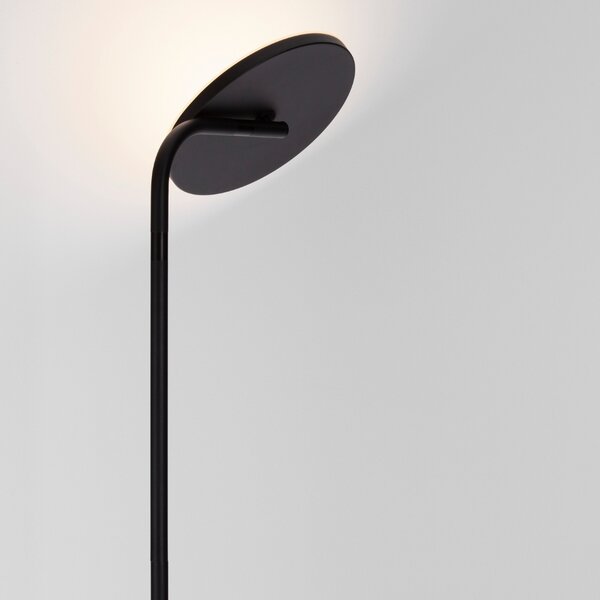 Nova Luce Černá kovová stojací LED lampa Sinkro 174 cm