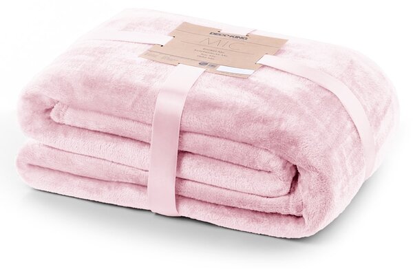 Restilo Deka z mikrovlákna DecoKing Mic pudrově růžová, velikost 200x220
